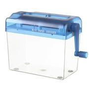 Final Clearance-Mini Paper Shredderdreamyjulydesktop Hand Operated Office Home A6 Mini Manual Shredder